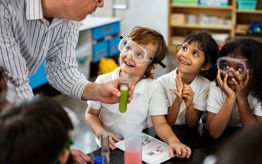 Elementary school creating future scientists