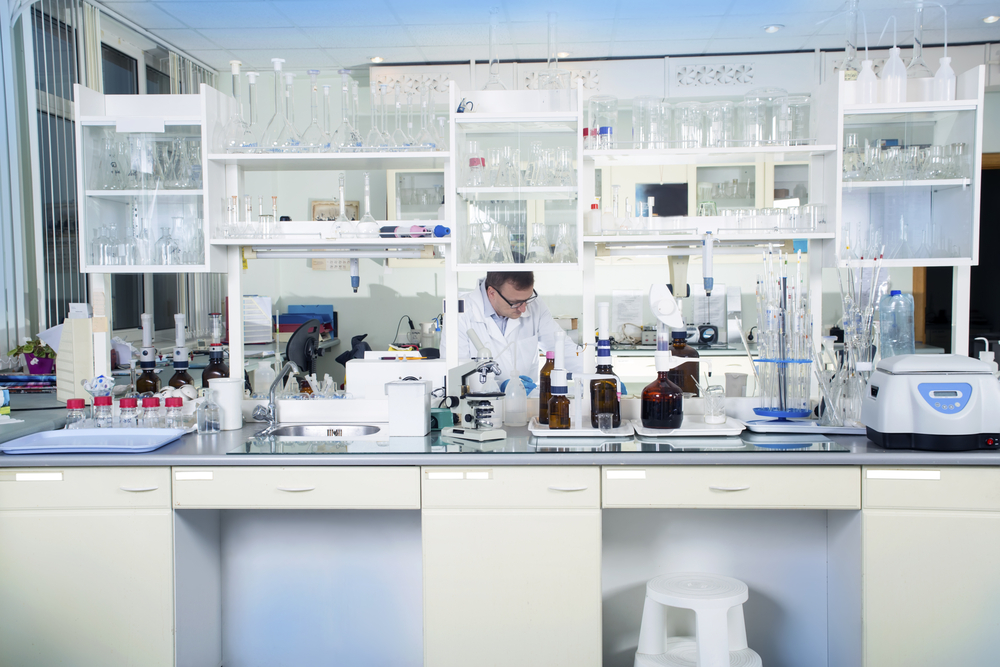 Cleanroom laboratory cupboards