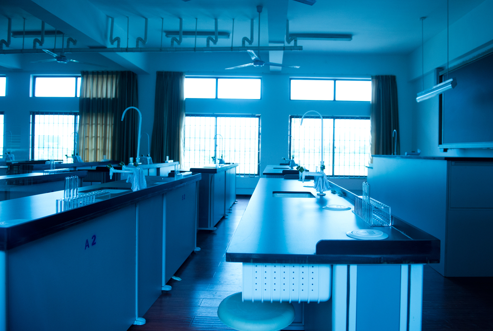 Biology lab table materials