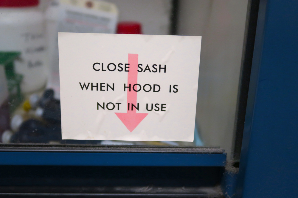 Fume Hood Sash