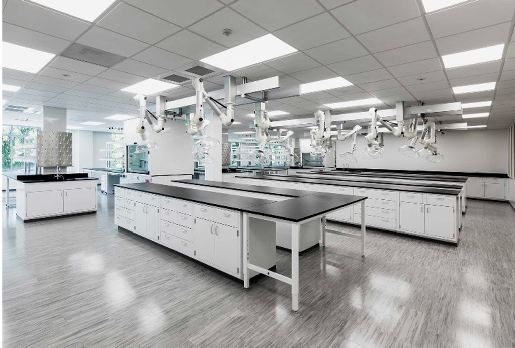 Laboratory base cabinets