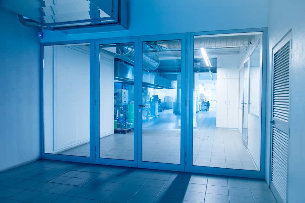 Blue lighting ideal for innovation and technology 