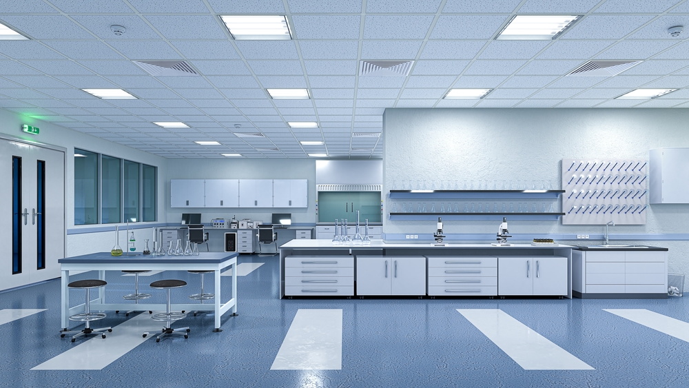 Food science and safety laboratory interior 