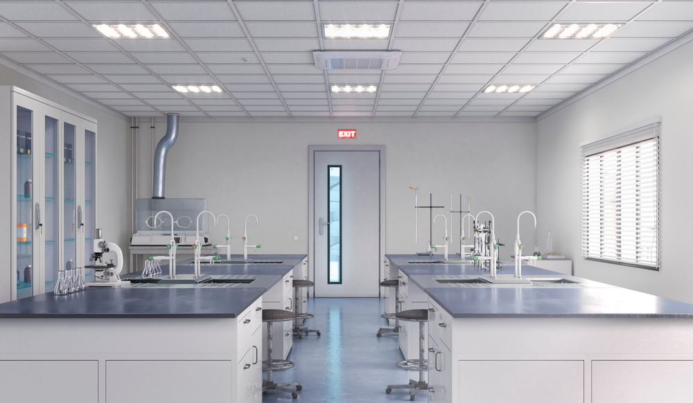 Resin lab countertops 