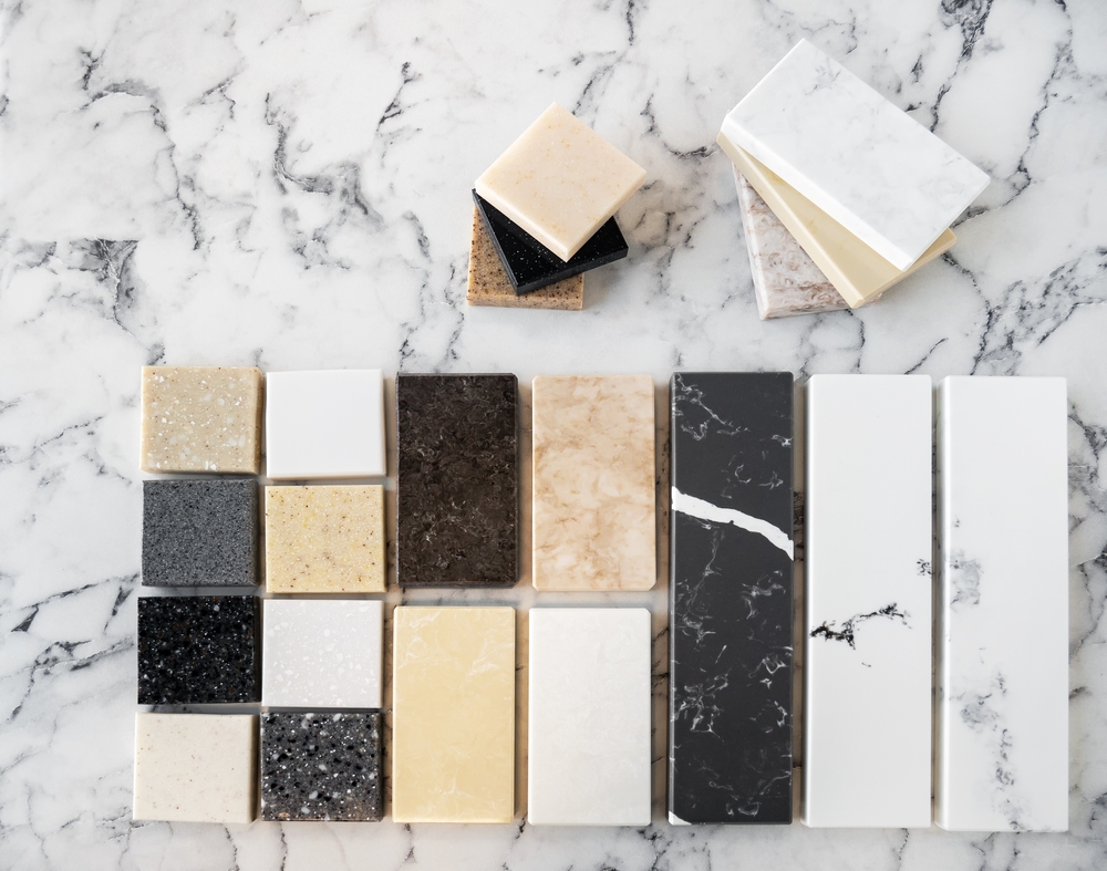 Samples Resin Countertop material