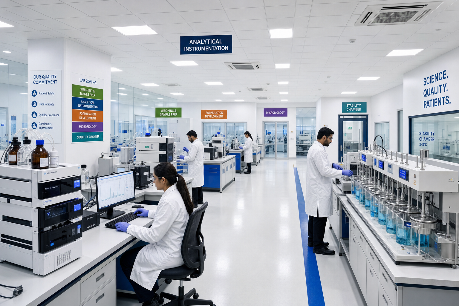 Pharmaceutical Lab Design: GMP Compliance, Furniture, and Workflow ...